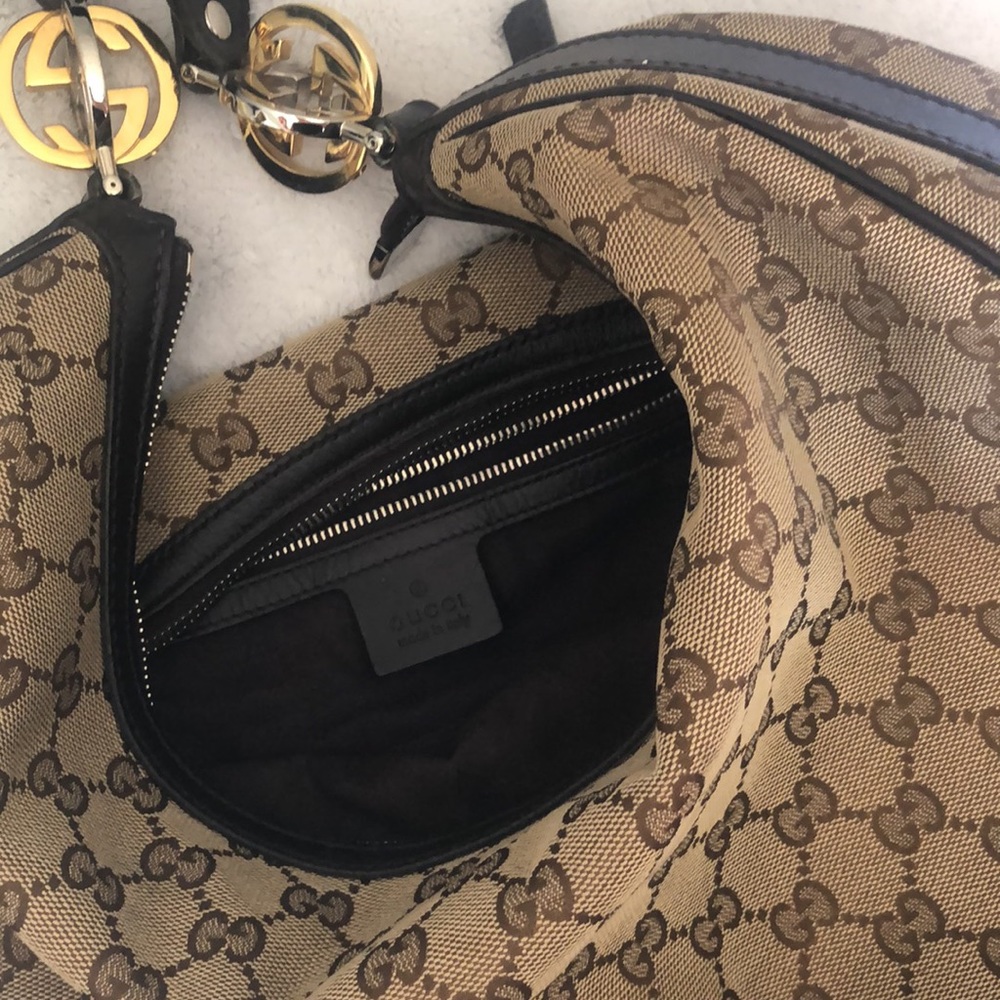 Twins Hobo Gucci Canvas